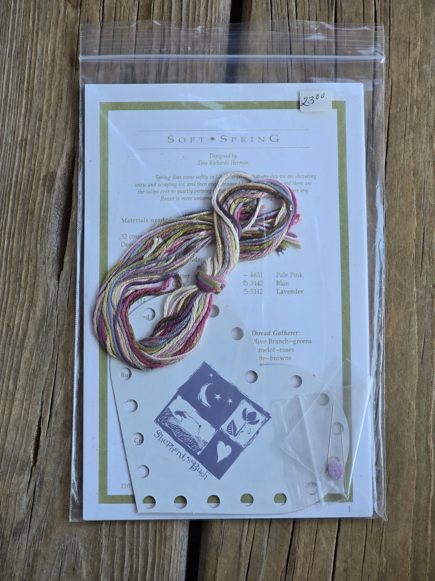 Shepherd's Bush - Soft Spring - Cross Stitch Kit
