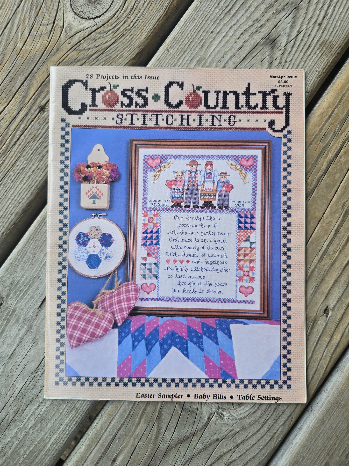 Cross Country Stitching Magazine - 1989 Bundle