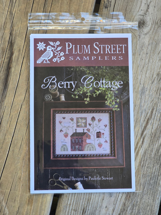 Plum Street Samplers - Berry Cottage - Cross Stitch Pattern