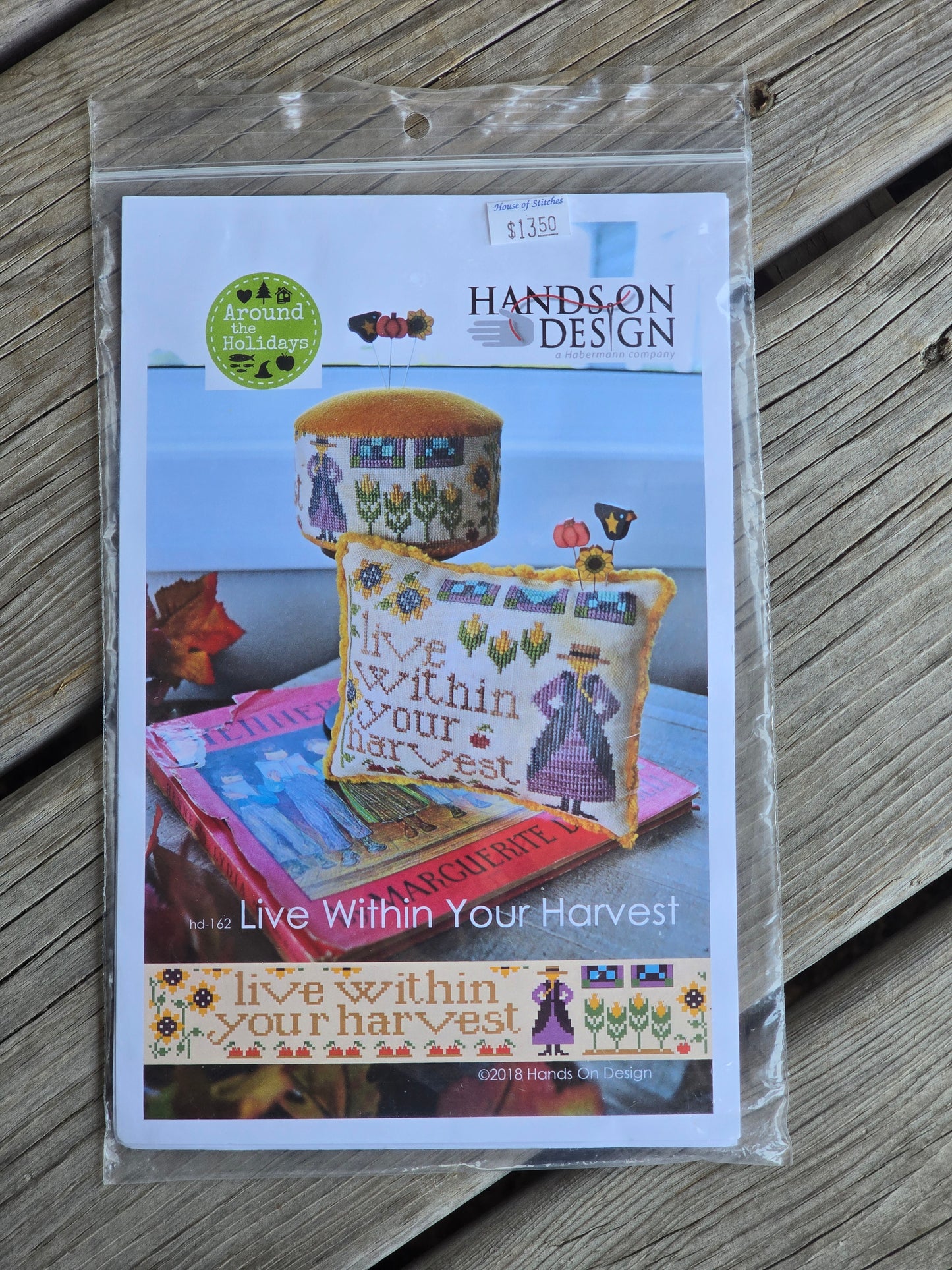 Hands on Designs - Live Within Your Harvest - Cross Stitch Kit