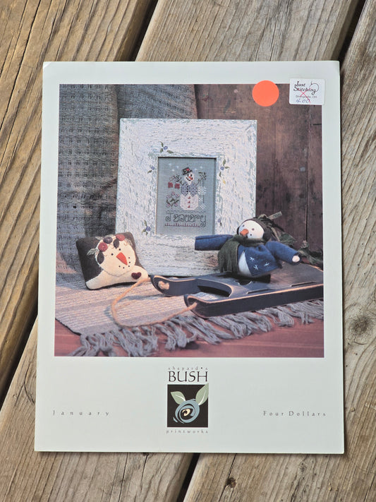 Shepherd's Bush - January - Cross Stitch Pattern