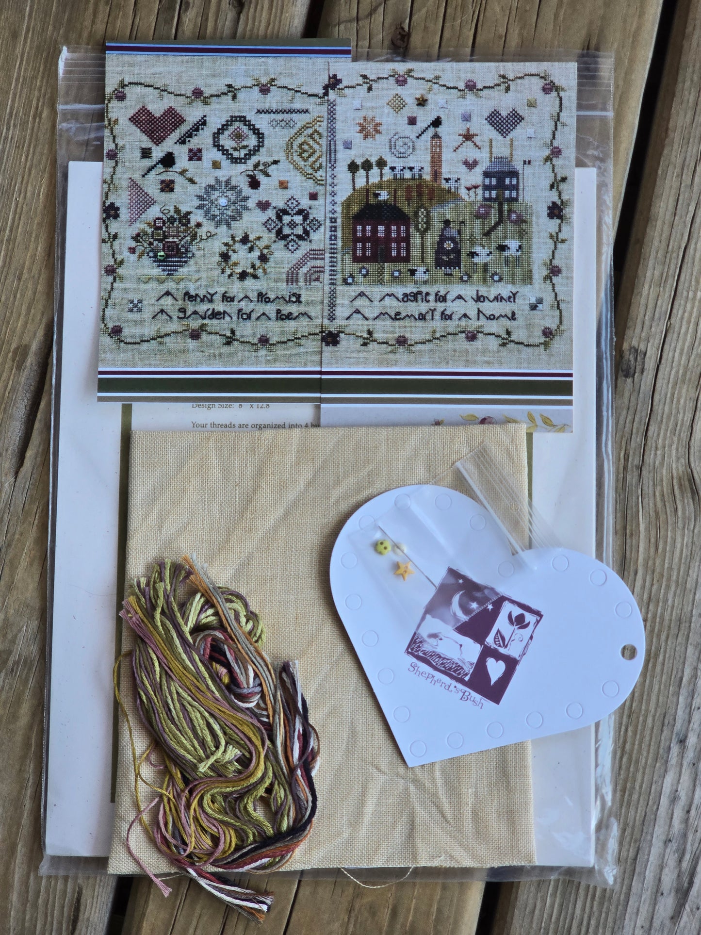 Shepherd's Bush - On The Road To Paris - Cross Stitch Kit