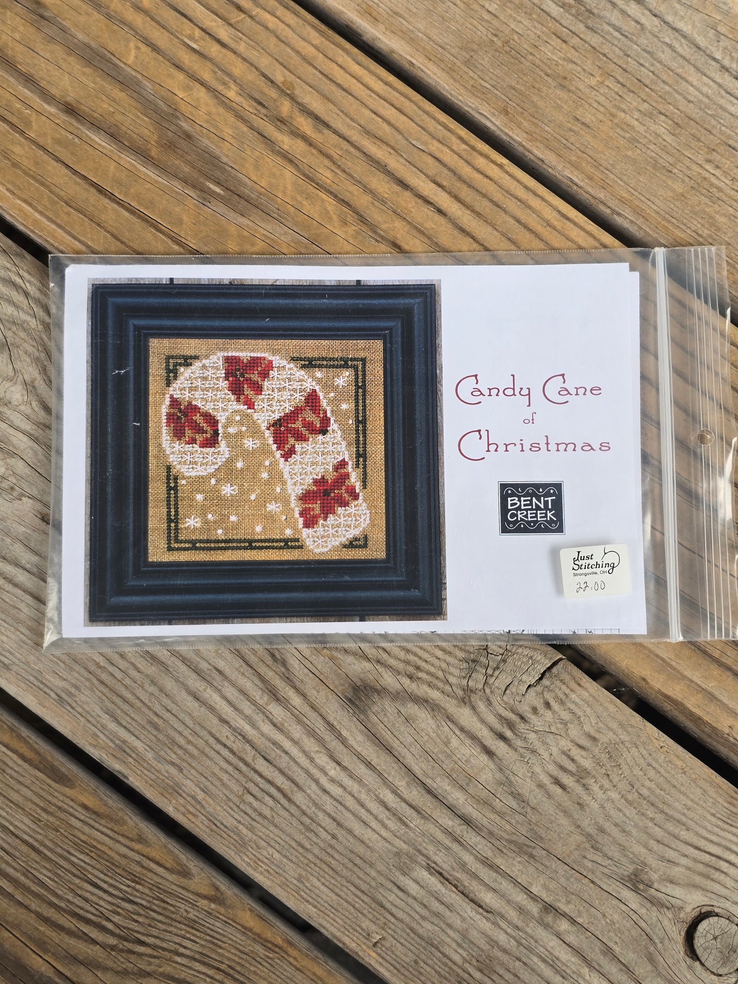 Bent Creek - Candy Cane of Christmas - Cross Stitch Kit