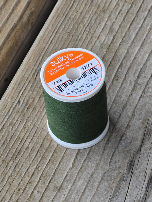 Sulky - Cotton Thread - Evergreen (713-1271) - 330yd Spool