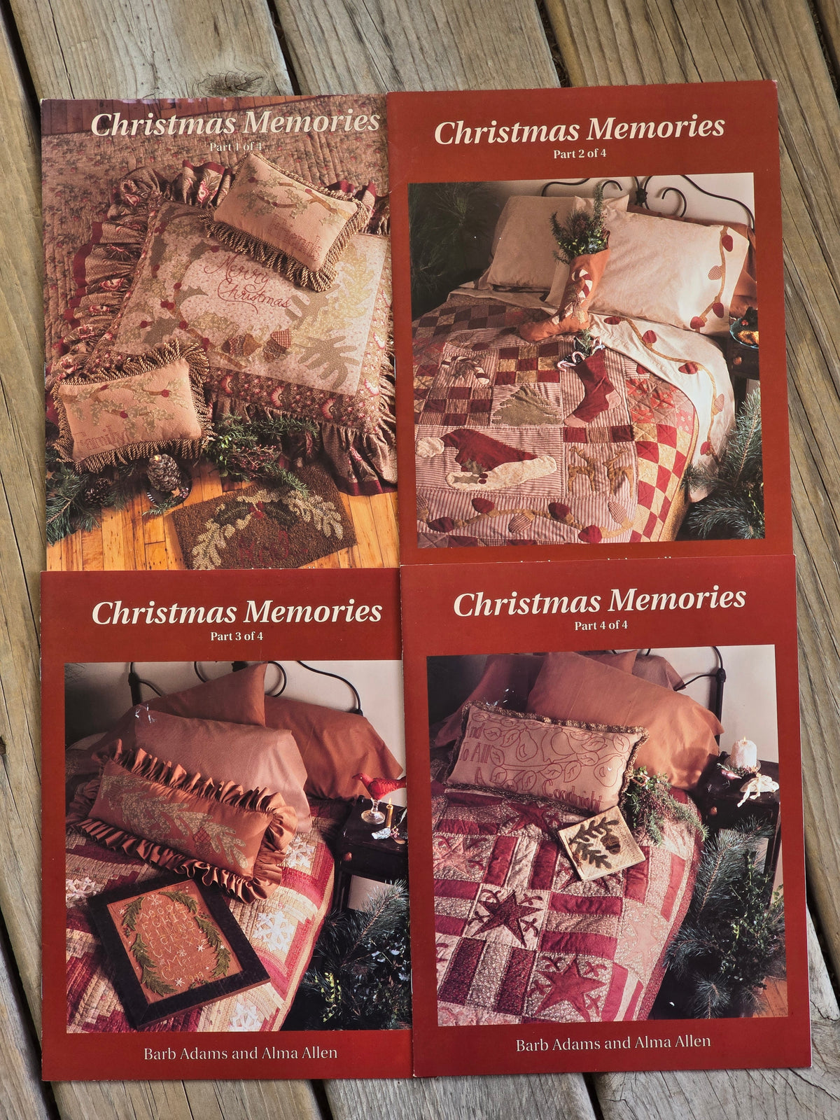 Blackbird Designs - Christmas Memories - Parts 1-4 - Quilt Pattern Booklets
