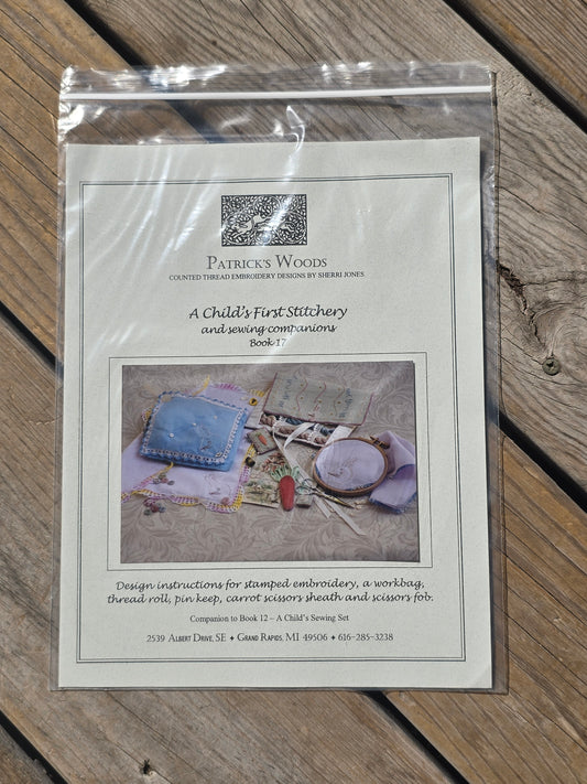 Patrick's Woods - A Child's First Stitchery - Counted Thread Embroidery Pattern Pattern
