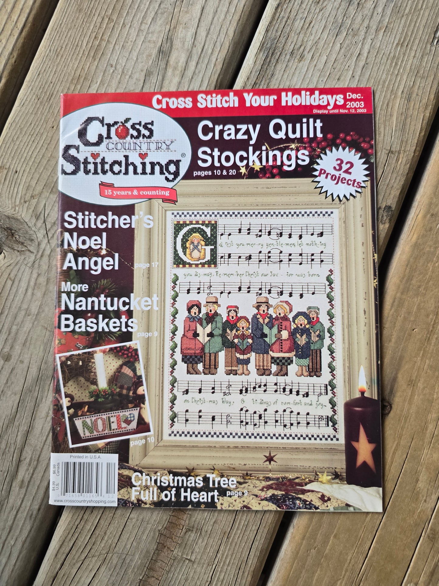 Cross Country Stitching Magazine - 2003 Bundle