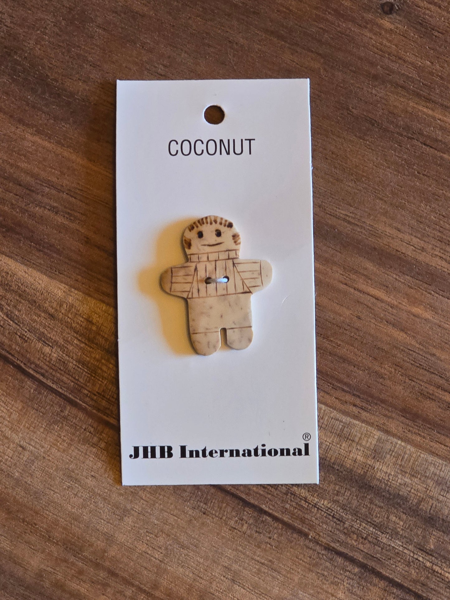 JHB International - Boy & Girl Coconut Buttons