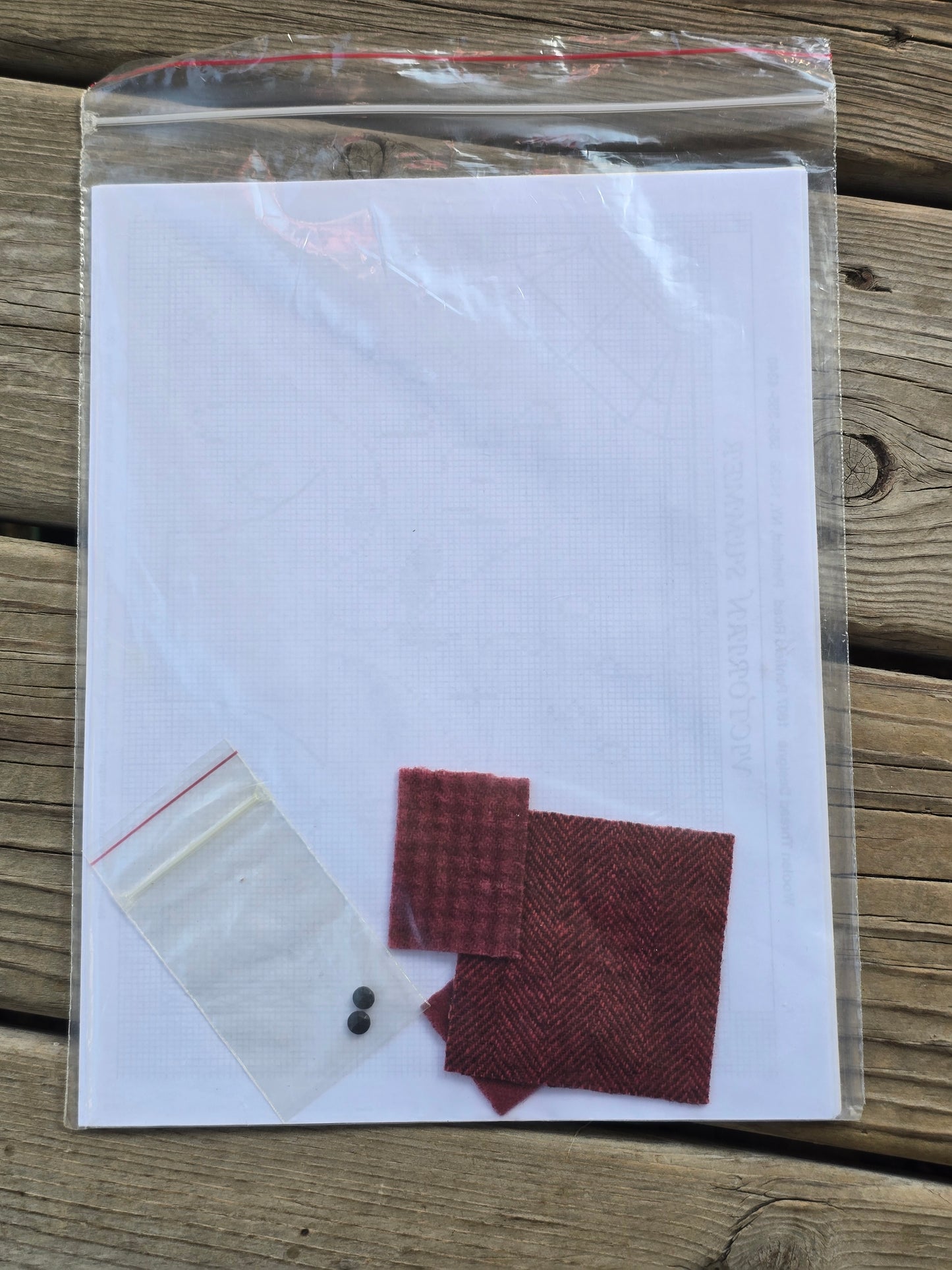Woolen Thread Designs - Victorian Summer - Cross Stitch Pattern
