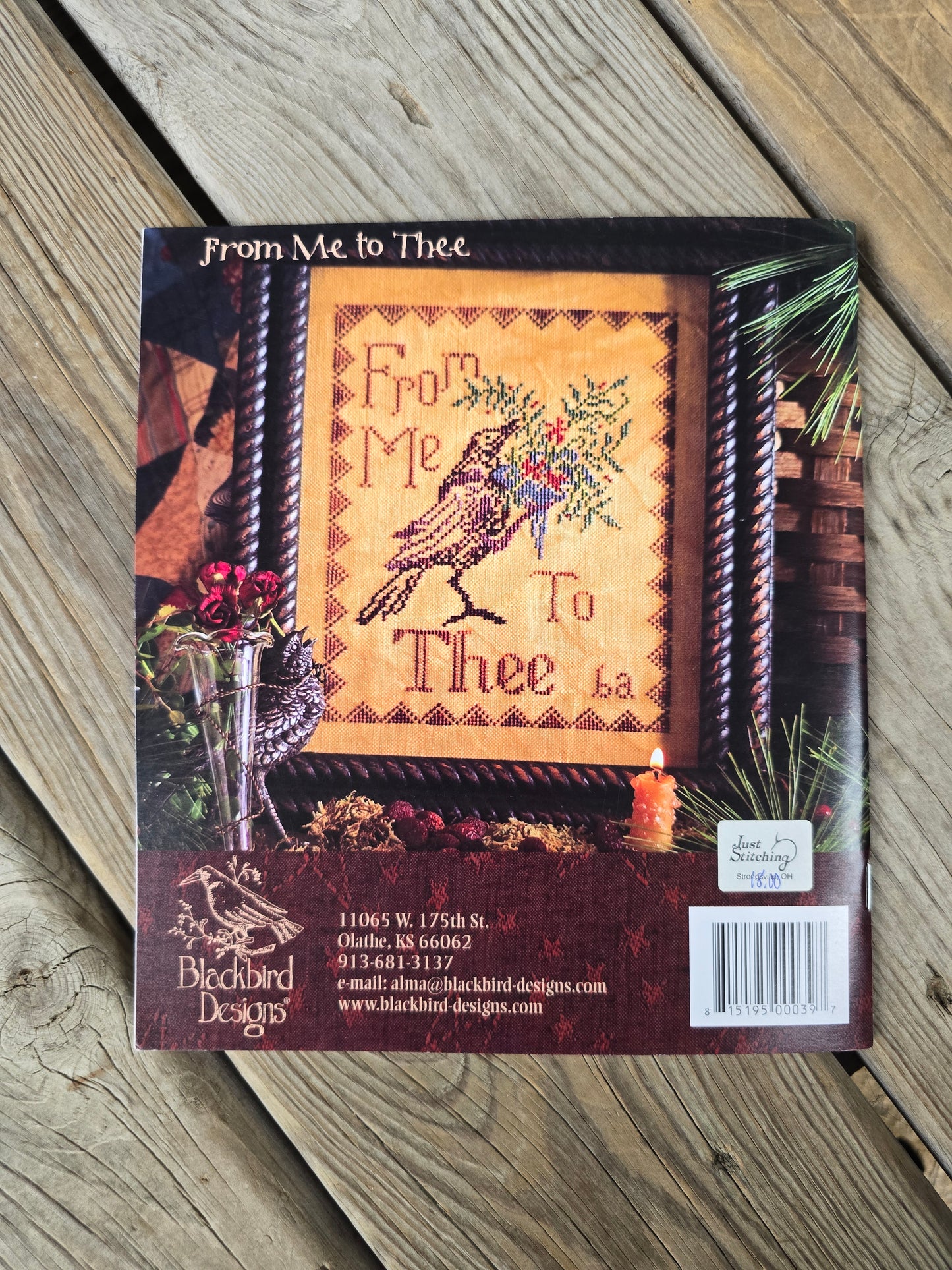 Blackbird Designs - Tokens of Friendship - A Book of 8 Cross Stitch Designs - Cross Stitch Pattern
