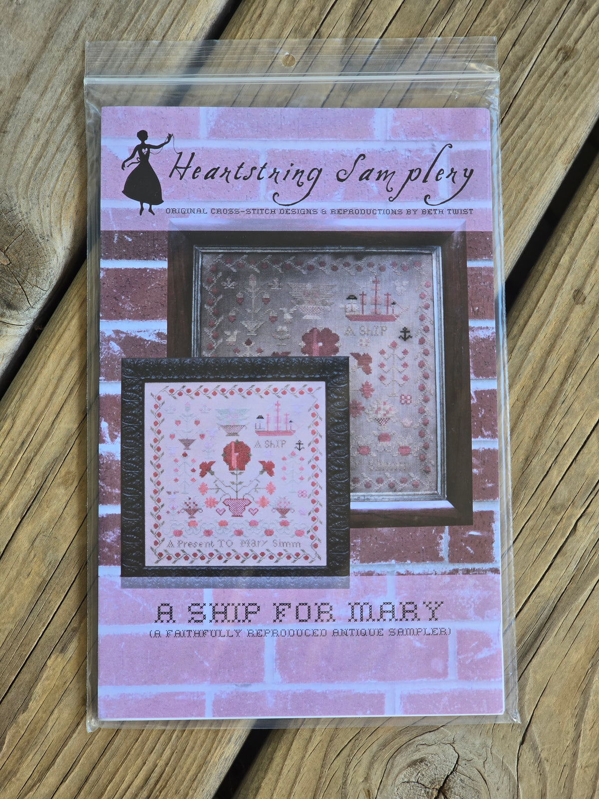 Heartstring Samplery - A Ship For Mary - Cross Stitch Pattern