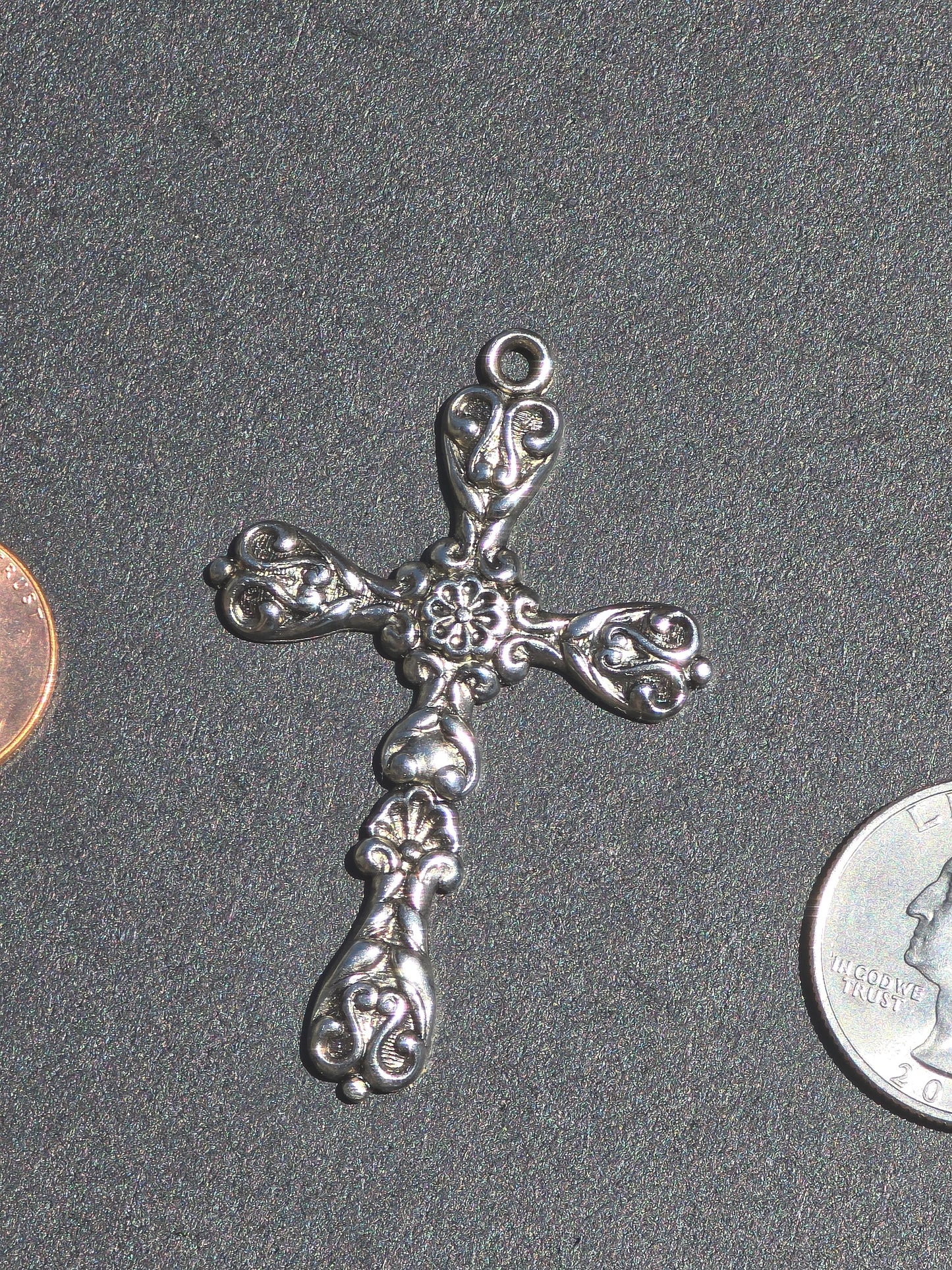 By Jupiter - Filigree Cross - Notions - Charms