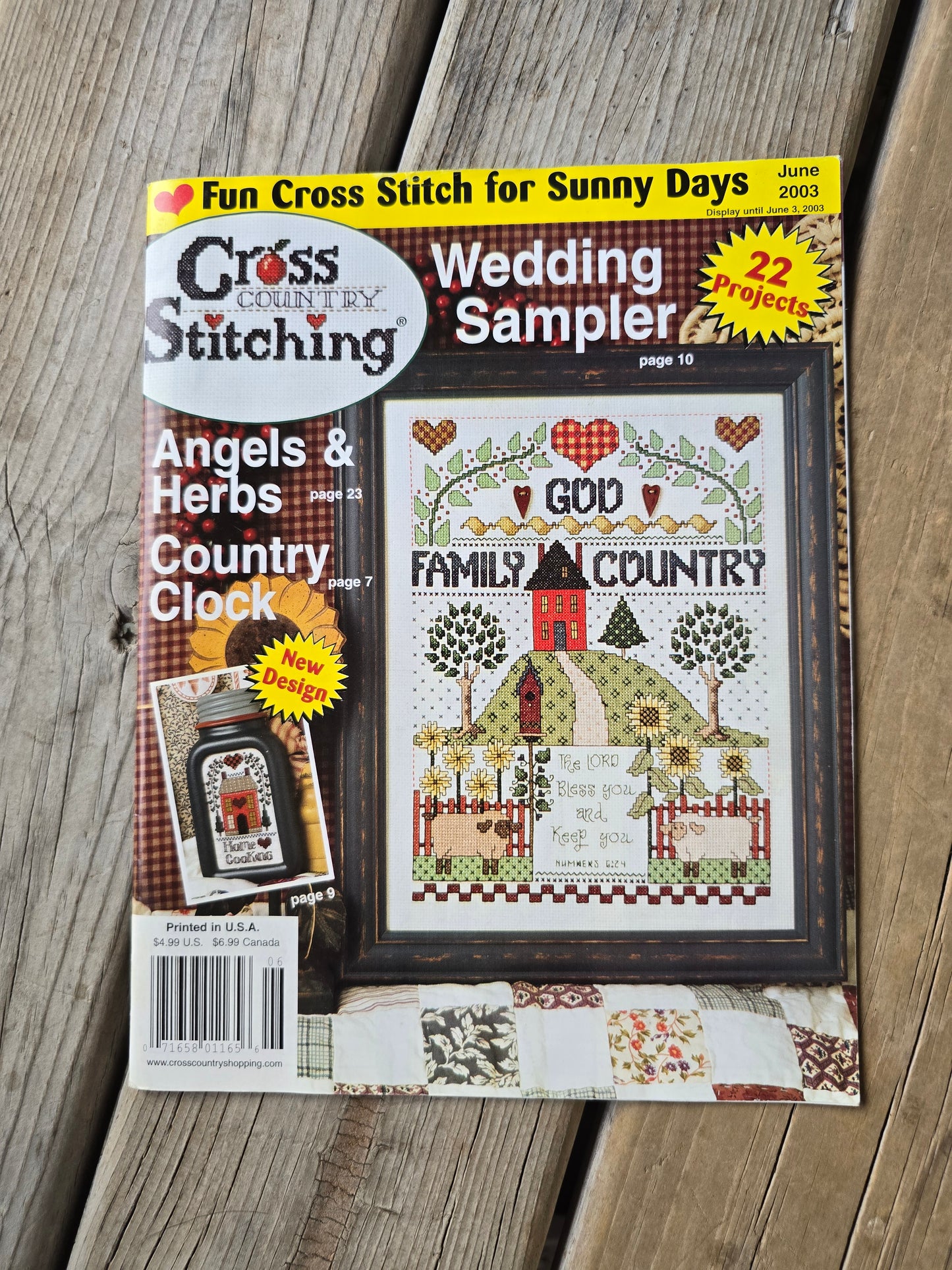 Cross Country Stitching Magazine - 2003 Bundle
