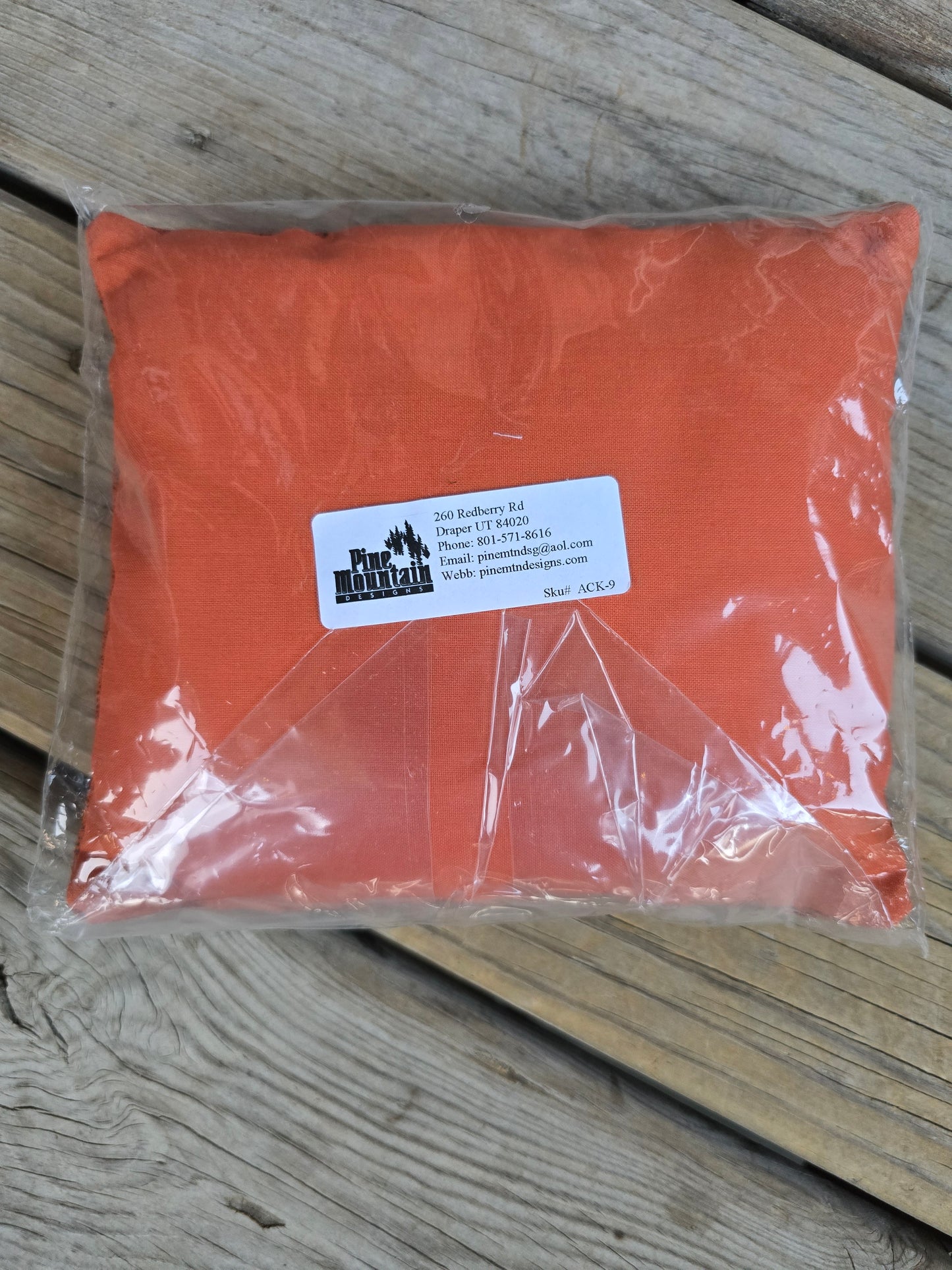 Pine Mountain Designs - Orange Pillow Blank