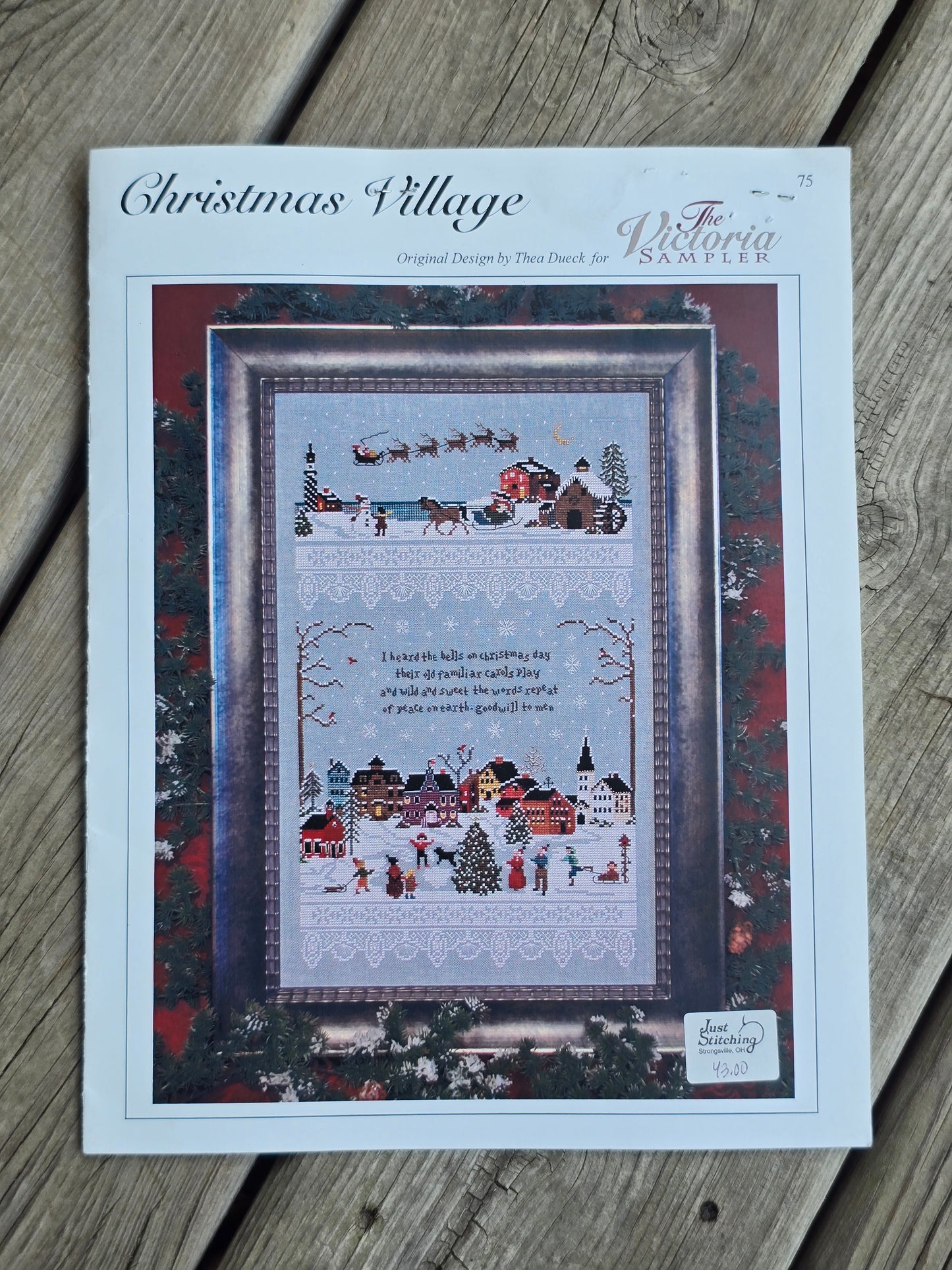 The Victoria Sampler - Christmas Village - Cross Stitch Pattern