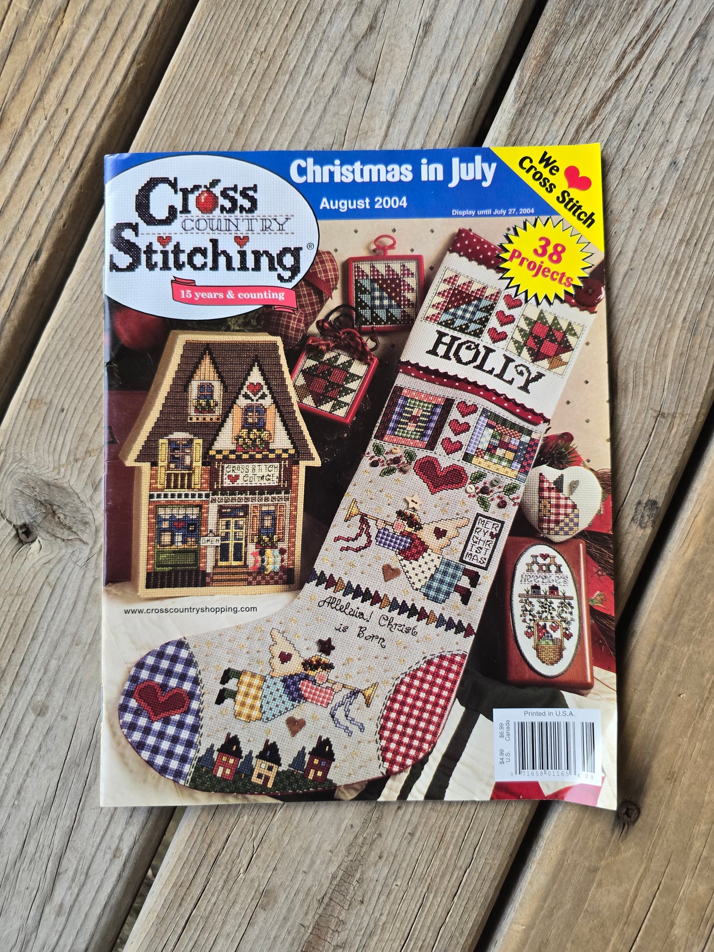 Cross Country Stitching Magazine - 2004 Bundle