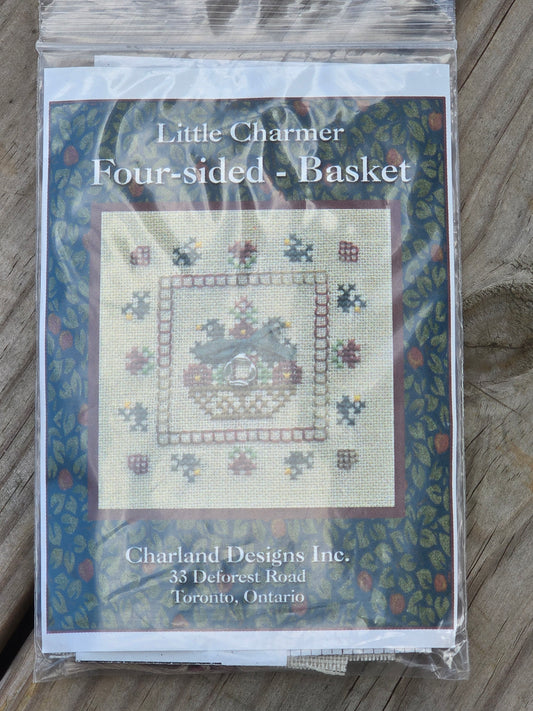 Charland Designs - Four-sided - Basket - Cross Stitch Kit