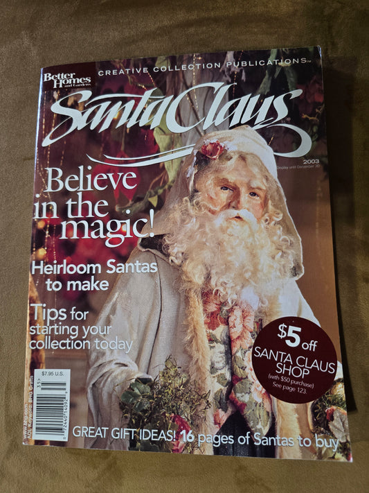Better Homes and Gardens Creative Collection Magazine - Santa Claus 2003