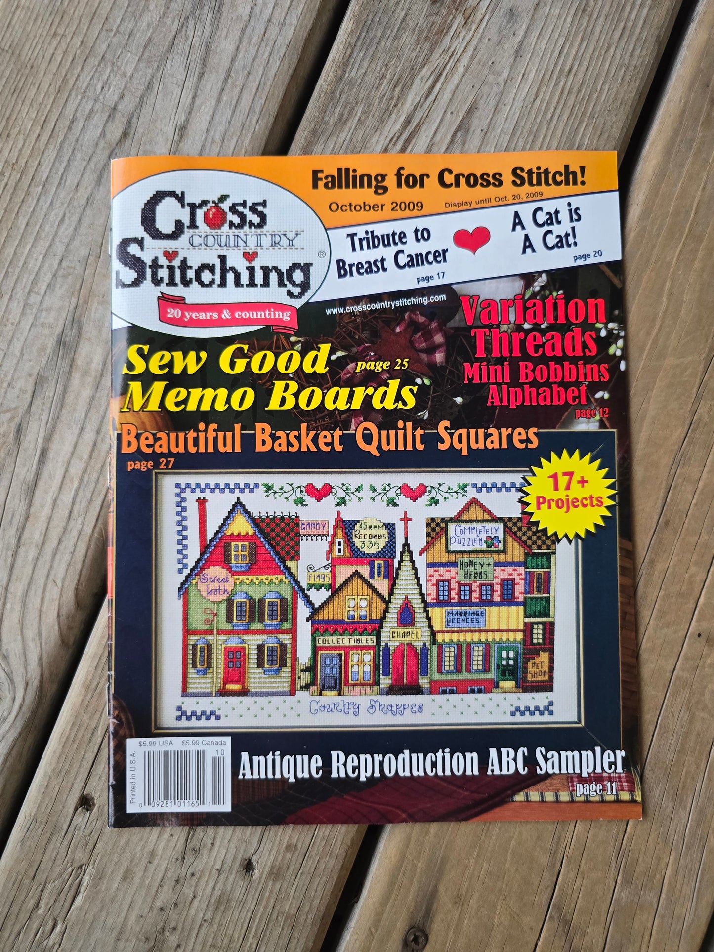 Cross Country Stitching Magazine - 2009 Bundle