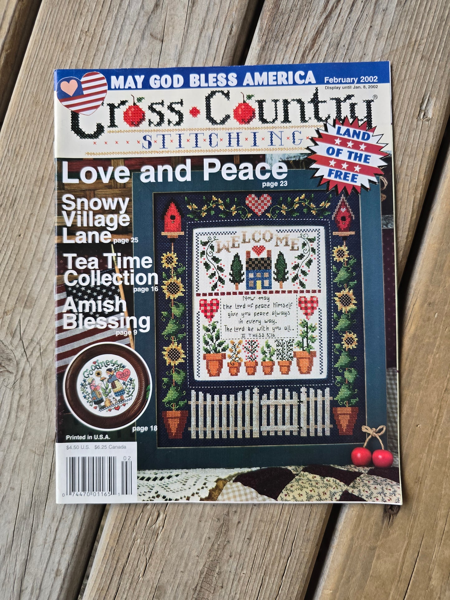 Cross Country Stitching Magazine - 2002 Bundle