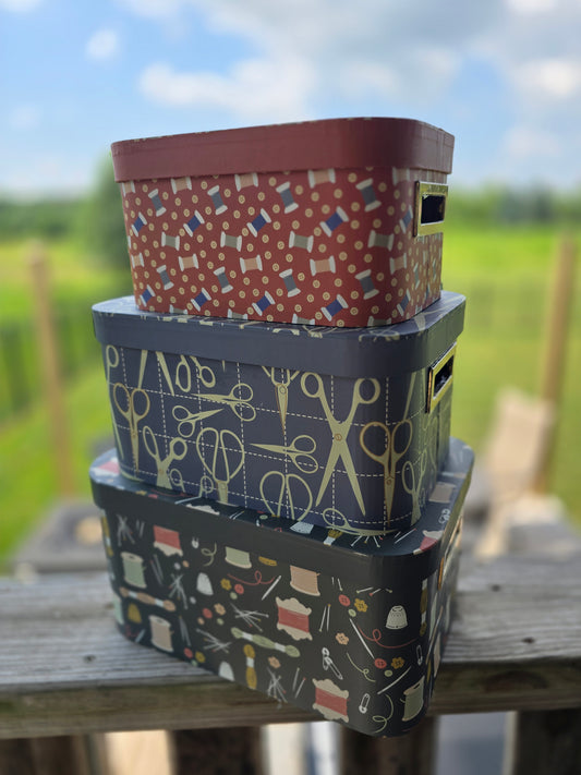 Decorative Storage Boxes - 3 Sizes Available