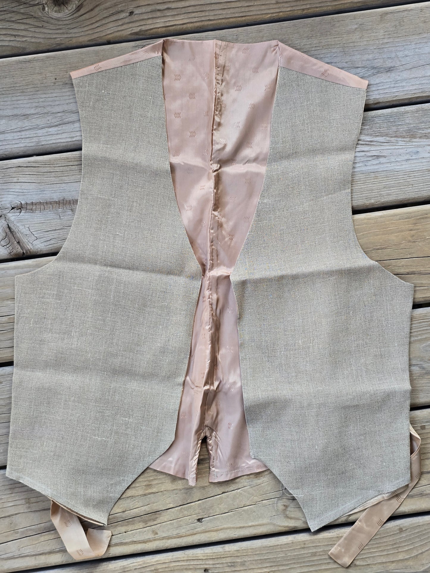 Hickory Hollow - Linen Vest  - Wearables