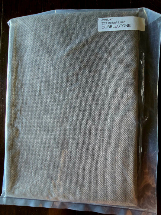 Zweigart - 32 Count Belfast Linen Cobblestone