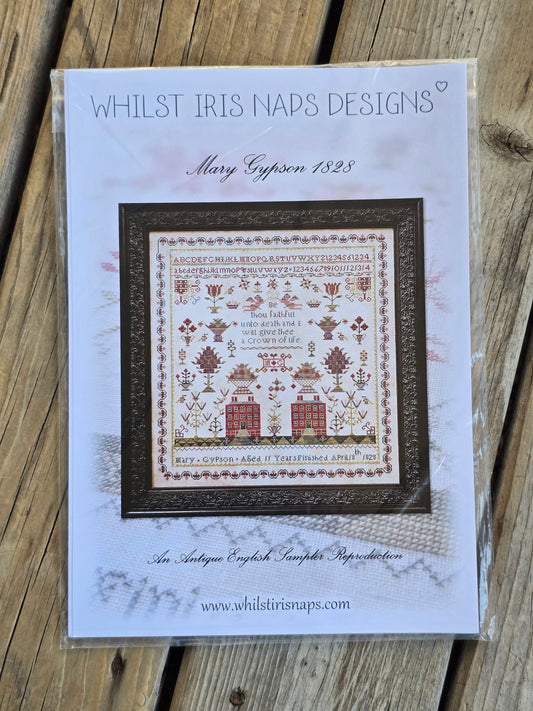 Whilst Iris Naps Designs - Mary Gypson 1828 - Cross Stitch Pattern