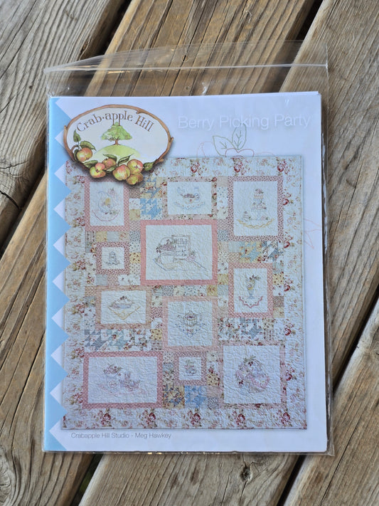 Crab-apple Hill - Berry Picking Party - Quilt Pattern