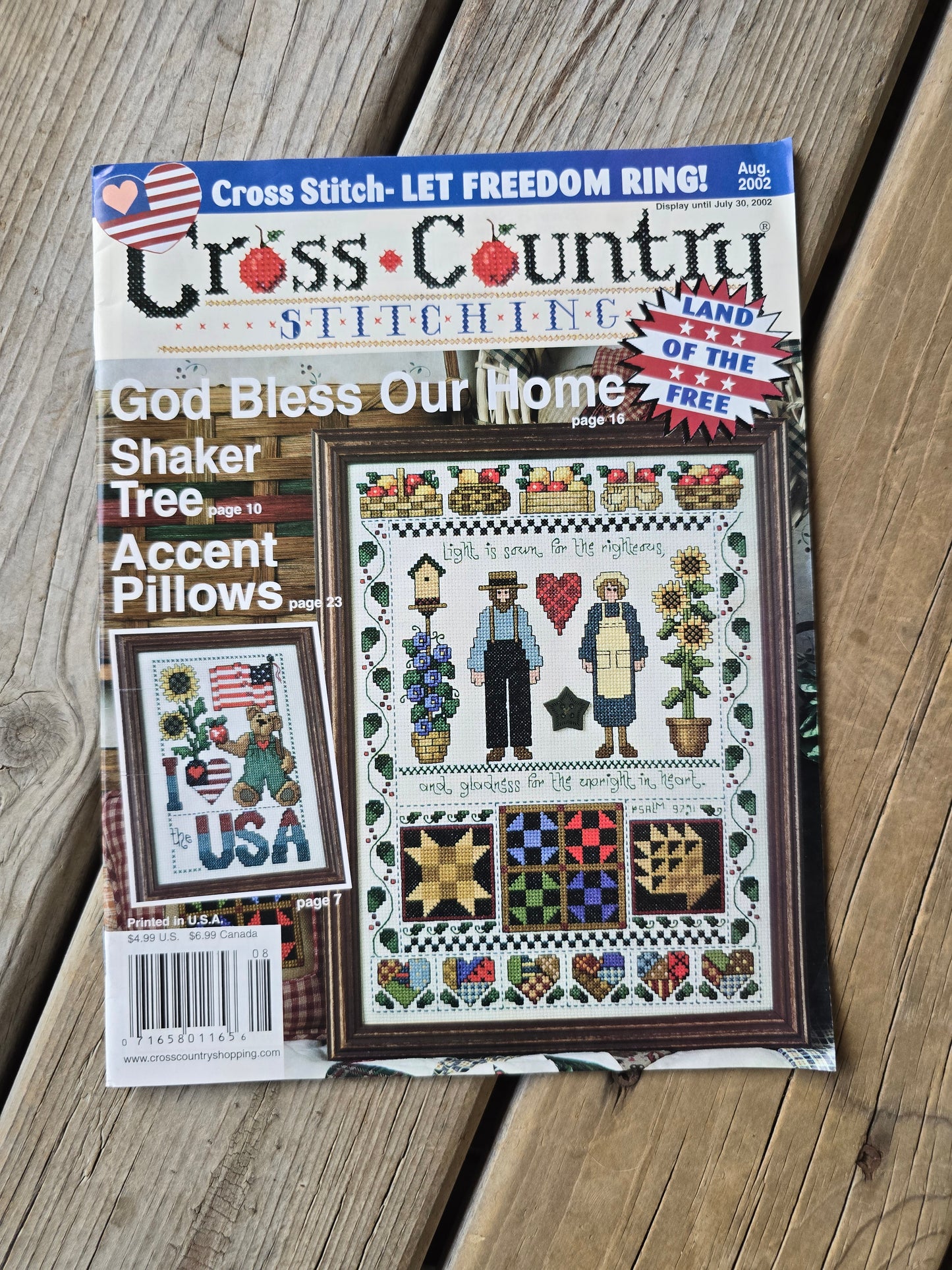 Cross Country Stitching Magazine - 2002 Bundle
