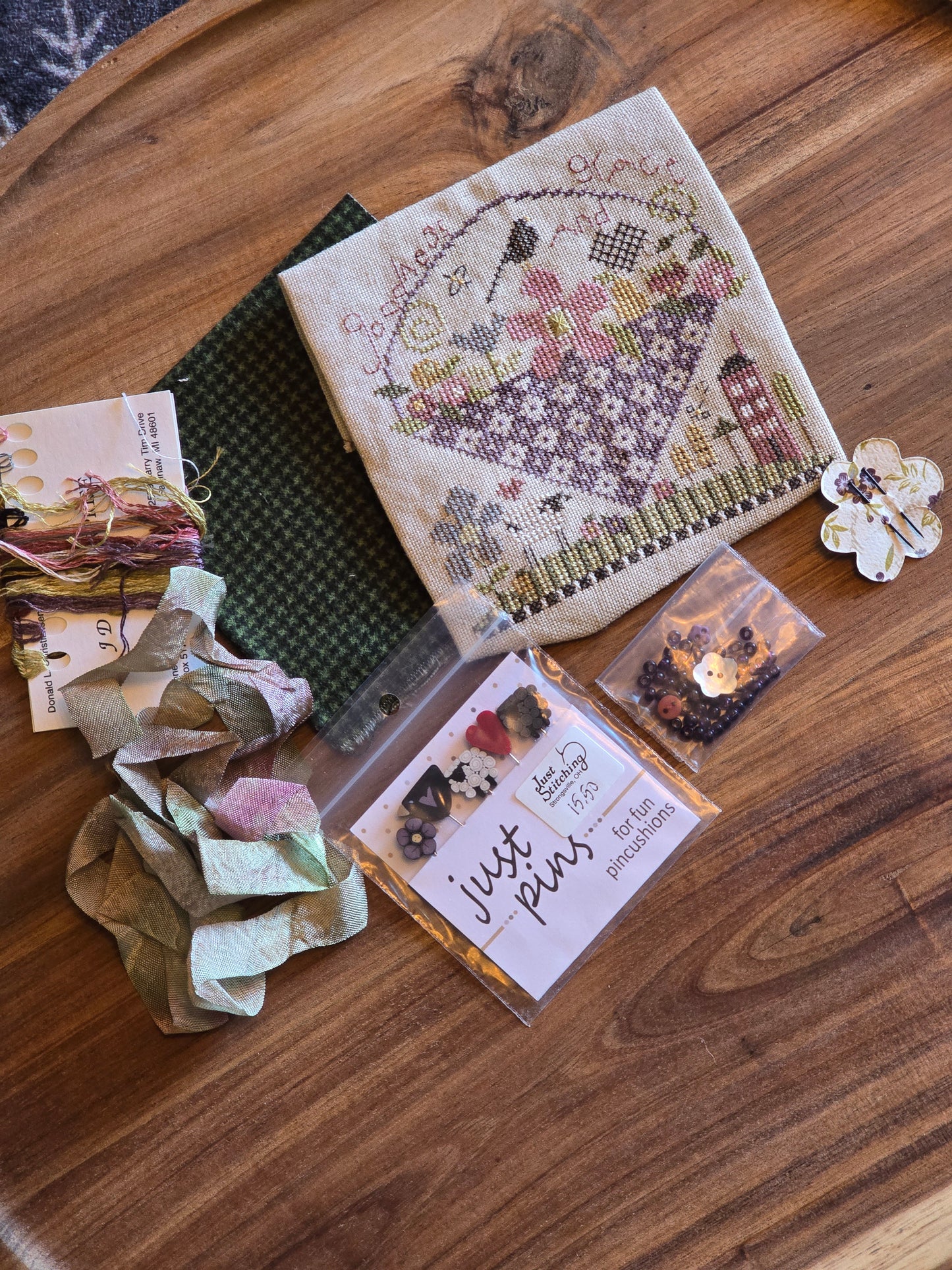 Shepherd's Bush - Goodness and Grace - Cross Stitch Kit