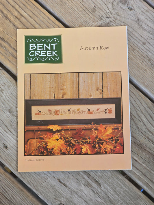 Bent Creek -  Autumn Row - Cross Stitch Pattern