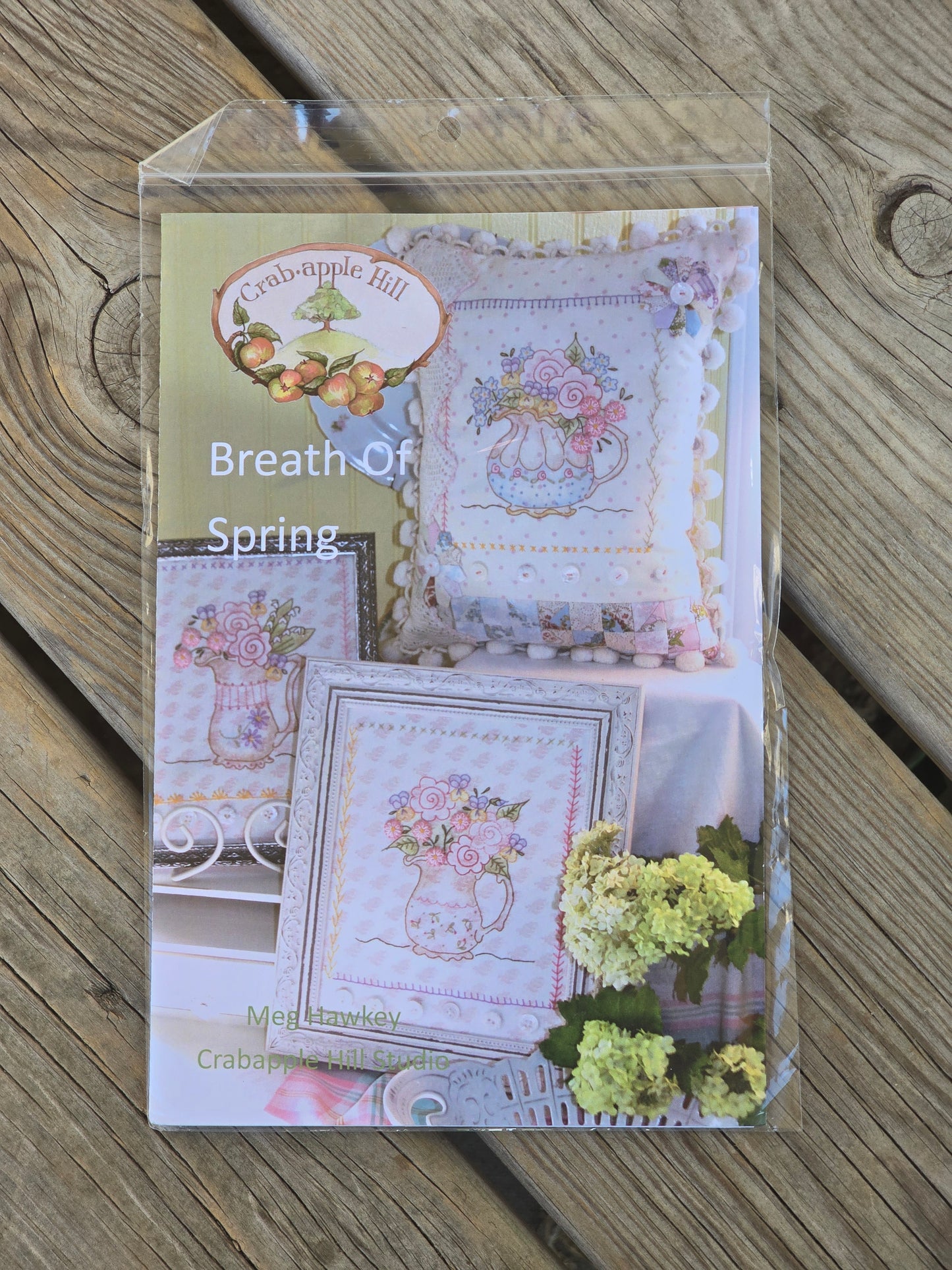 Crab-apple Hill - Breath of Spring - Embroidery Pattern