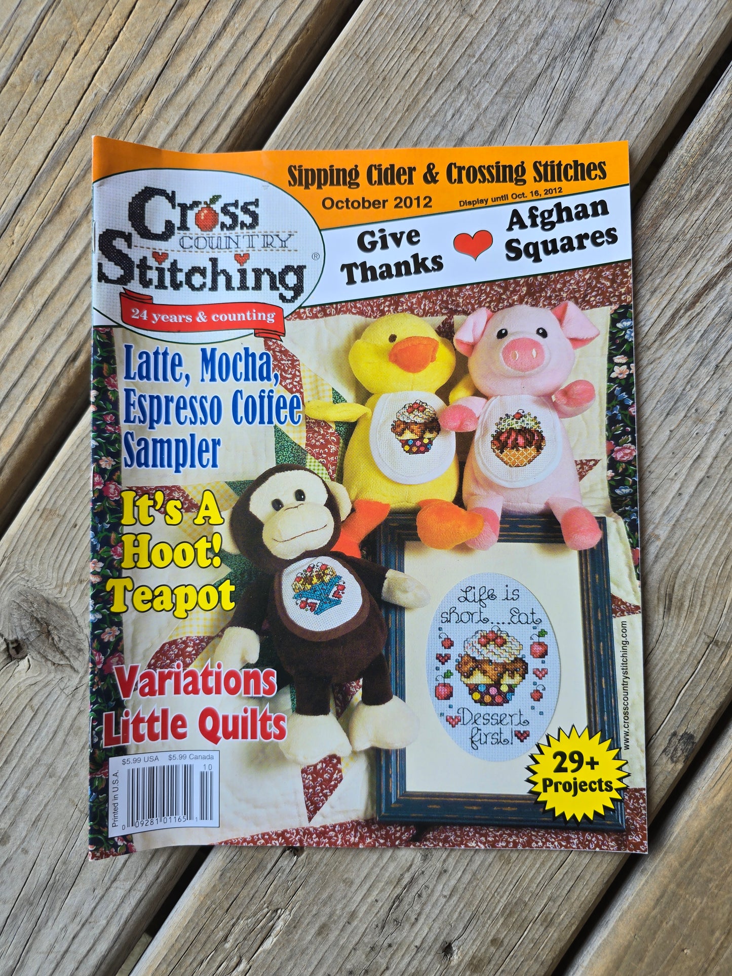 Cross Country Stitching Magazine - 2012 Bundle
