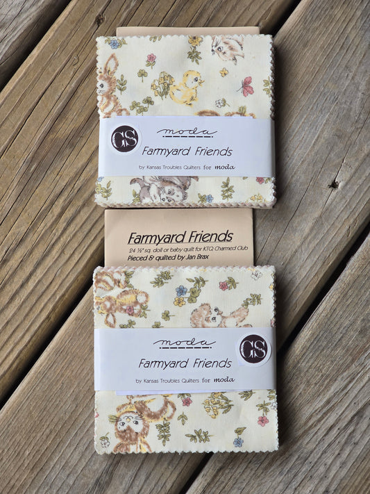 Moda - Farmyard Friends - Quilting Fabric - Charm Pack