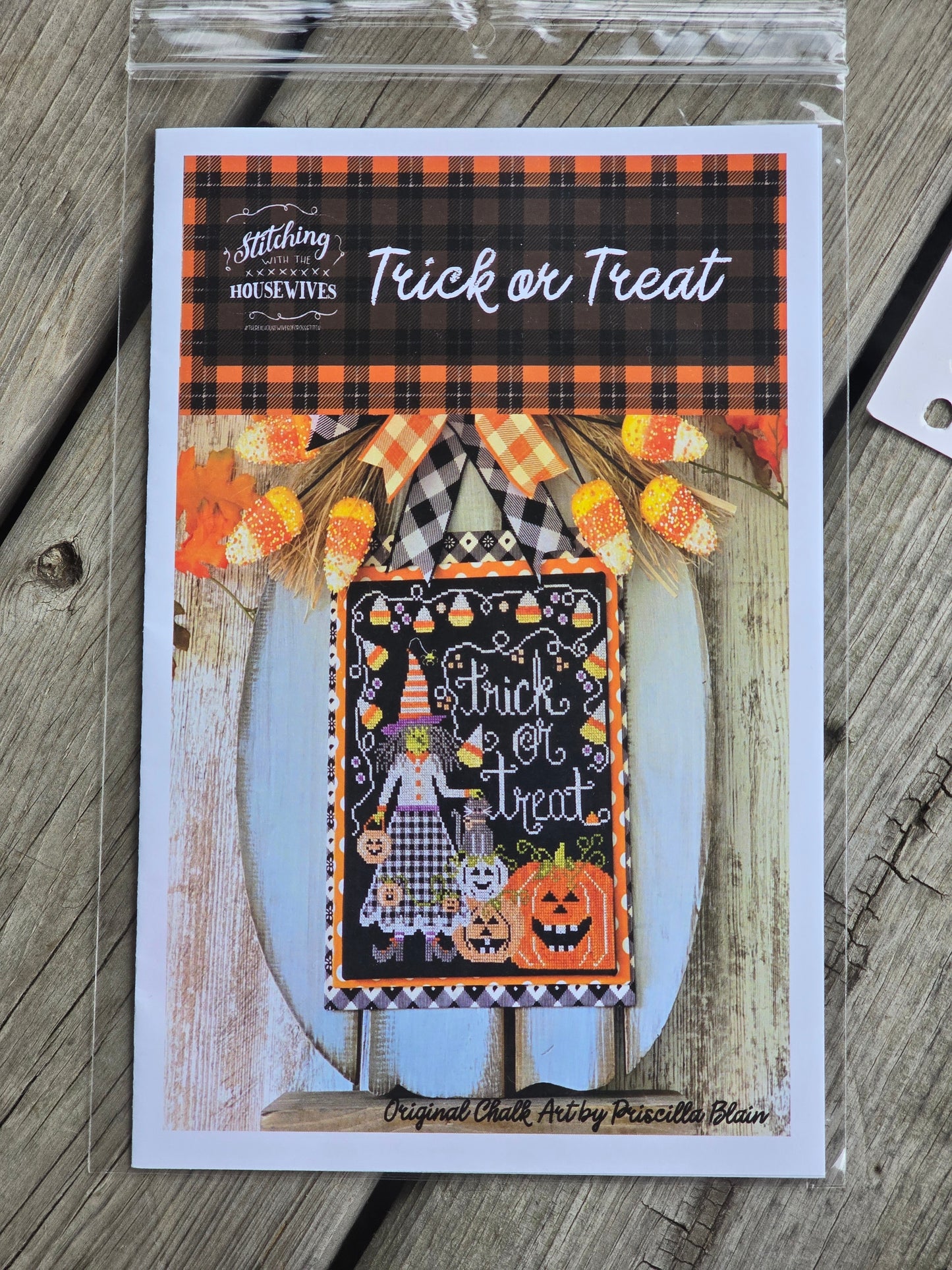Stitching with the Housewives - Trick or Treat - Cross Stitch Kit