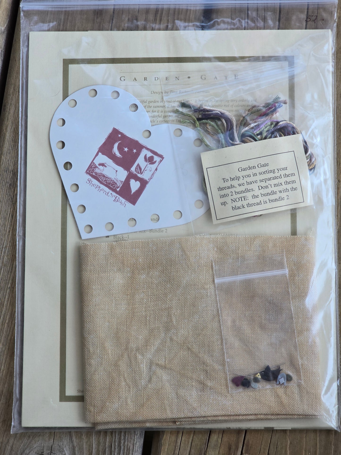 Shepherd's Bush - Garden Gate - Cross Stitch Kit