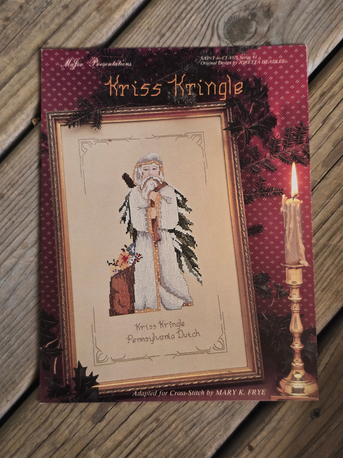 MaJor Presentations - Kris Kringle Pennsylvania Dutch - Cross Stitch Pattern