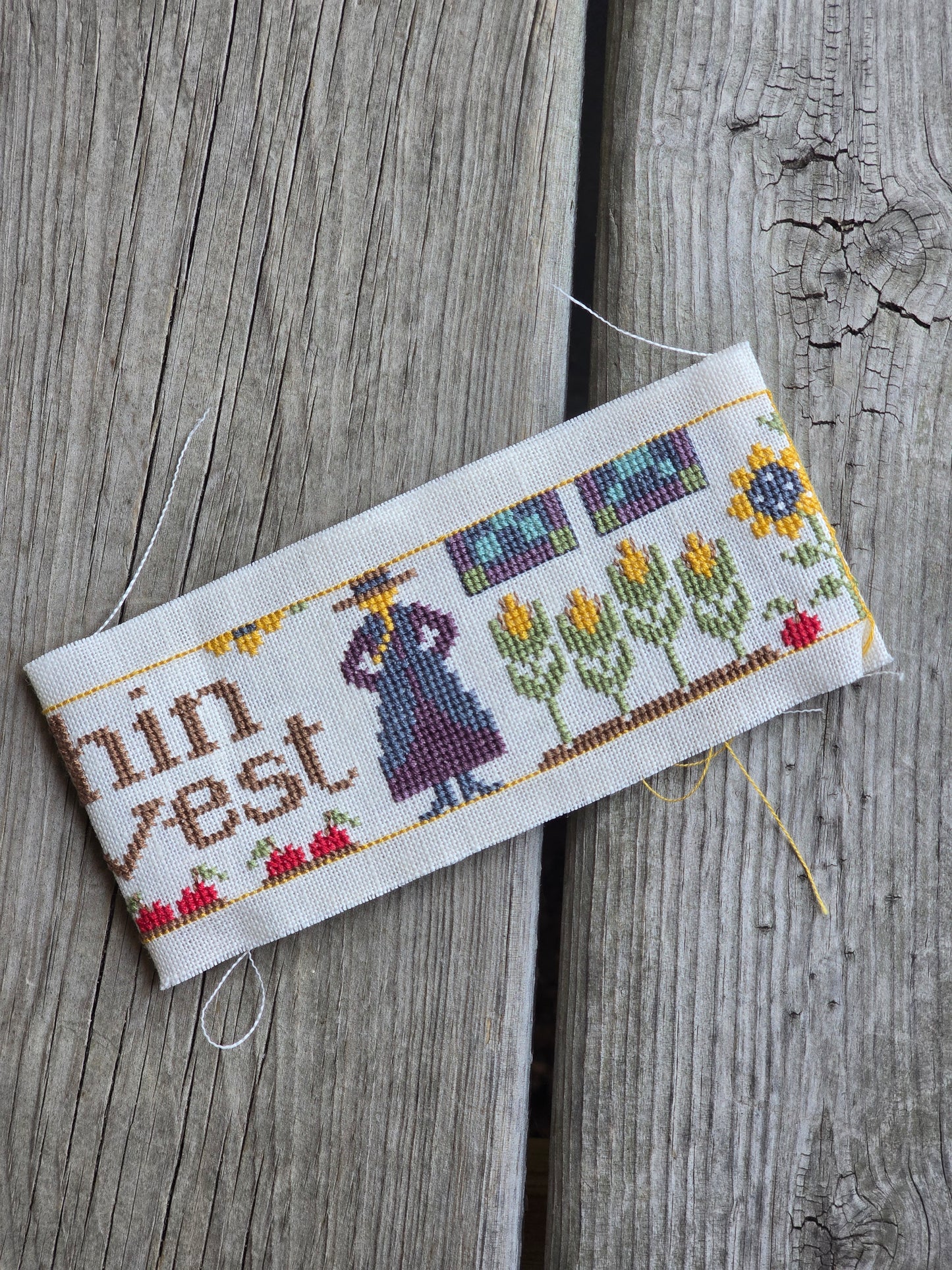 Hands on Designs - Live Within Your Harvest - Cross Stitch Kit