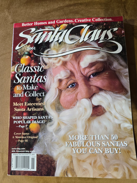 Better Homes and Gardens Creative Collection Magazine - Santa Claus 2001