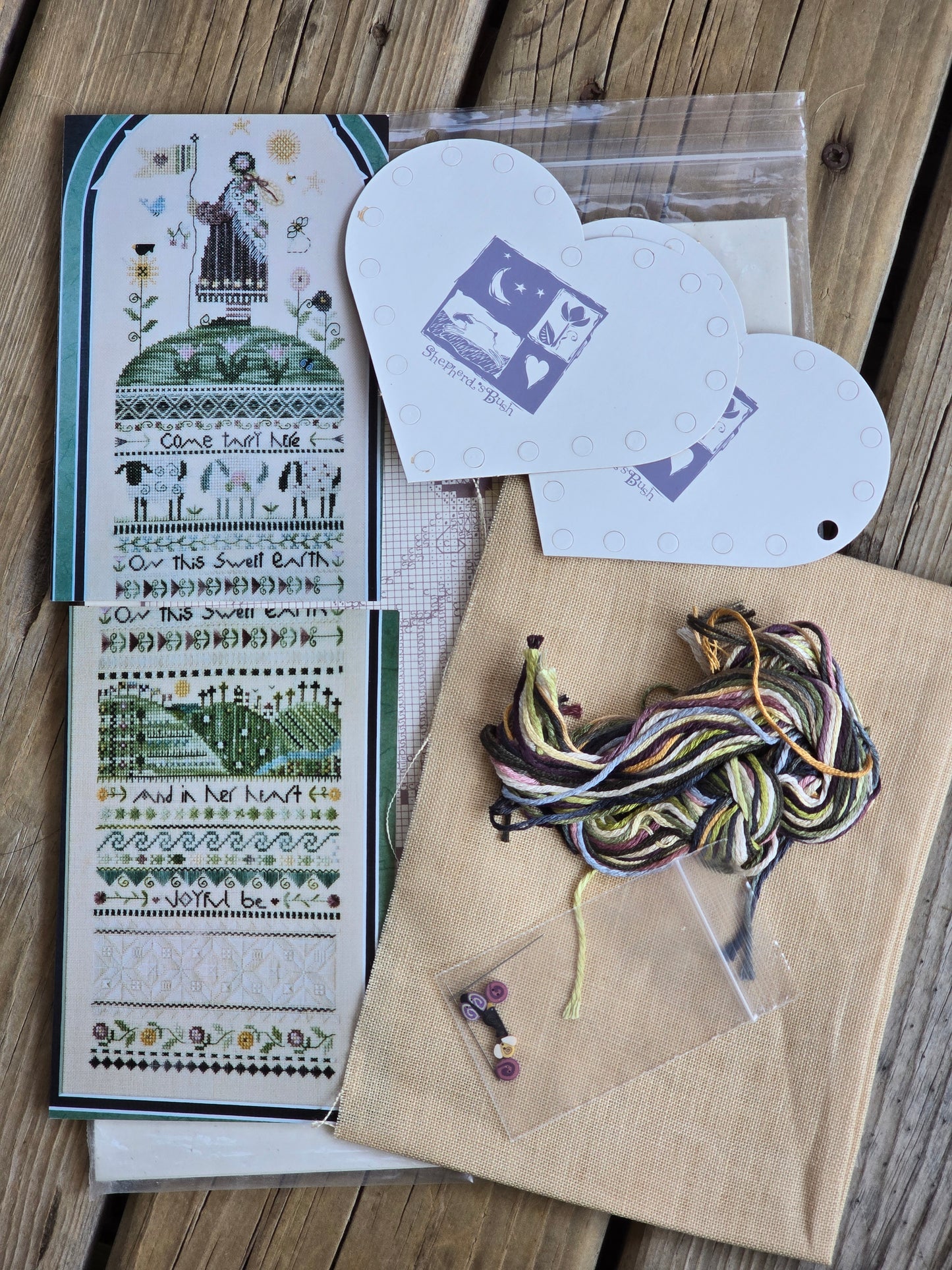 Shepherd's Bush - Come Tarry - Cross Stitch Kit