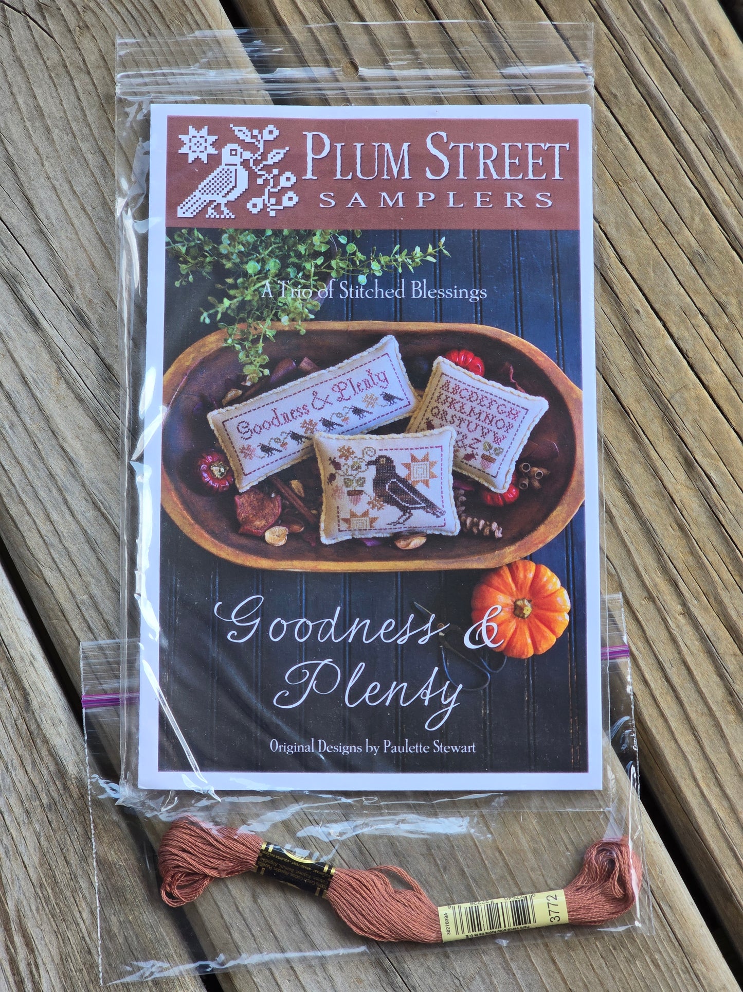 Plum Street Samplers - Goodness & Plenty - Cross Stitch Pattern