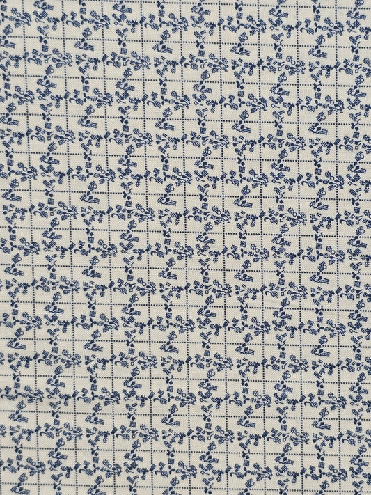 Marcus Fabrics - Paula Barnes - Carolina Blues Collection - Quilting Fabric - Off the Bolt