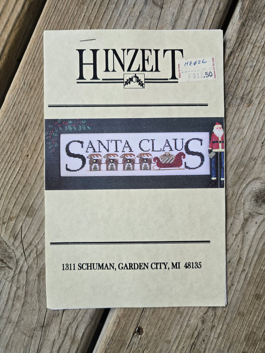Hinzeit - Santa Claus - Cross Stitch Pattern