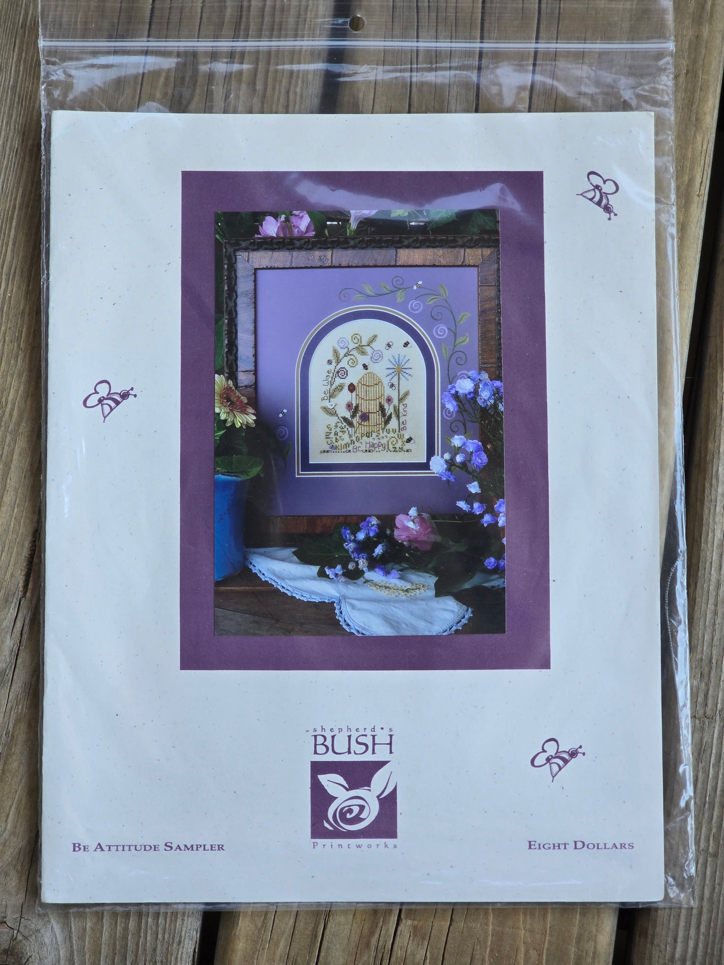 Shepherd's Bush - Be Attitude Sampler - Cross Stitch Pattern/Kit