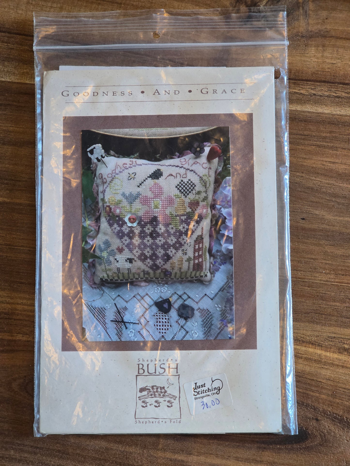 Shepherd's Bush - Goodness and Grace - Cross Stitch Kit