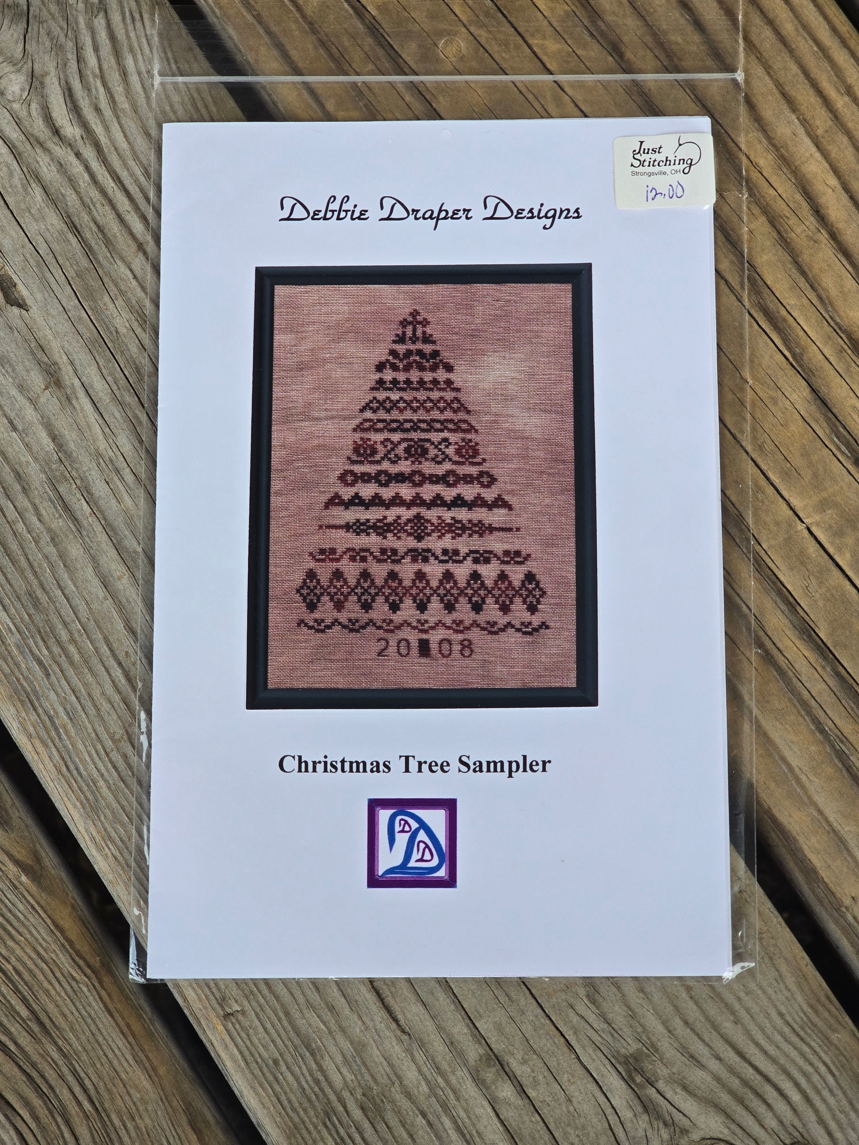 Debbie Draper Designs - Christmas Tree Sampler - Cross Stitch Pattern ...