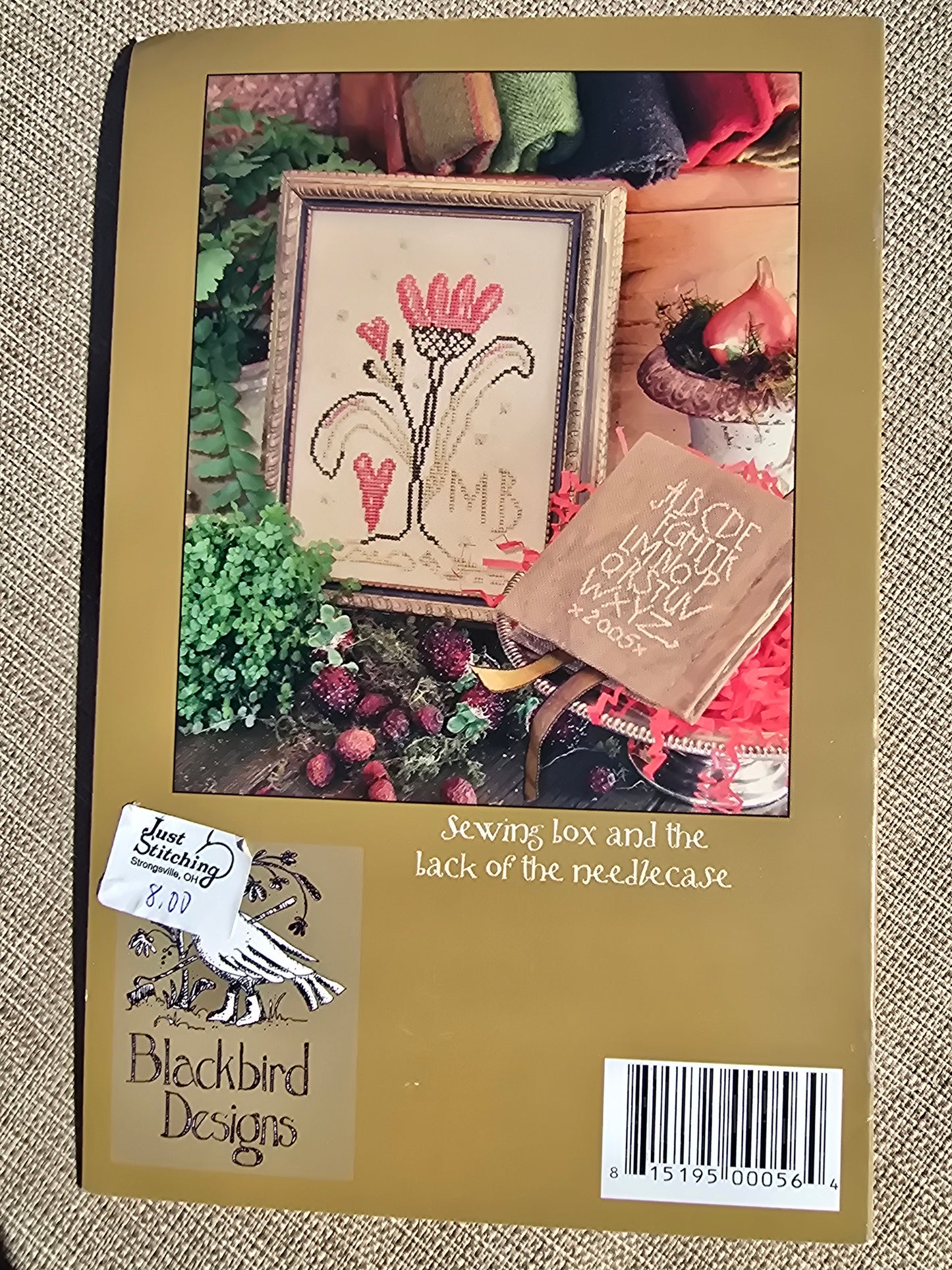 Blackbird Designs - Maggie's Needlecase - Maggie Bonanomi