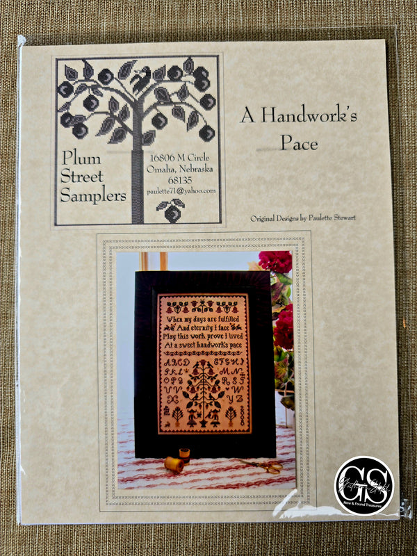 Plum Street Samplers - A Handwork's Pace – GATHER 'N STITCH LLC