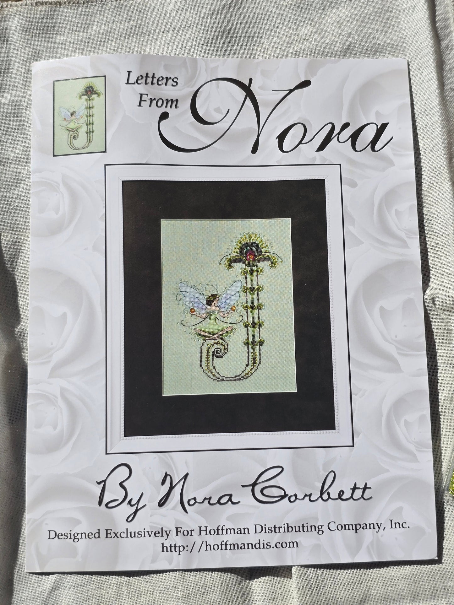 Mirabilia - Letters From Nora "Letter J" - Partially Completed Cross Stitch Kit